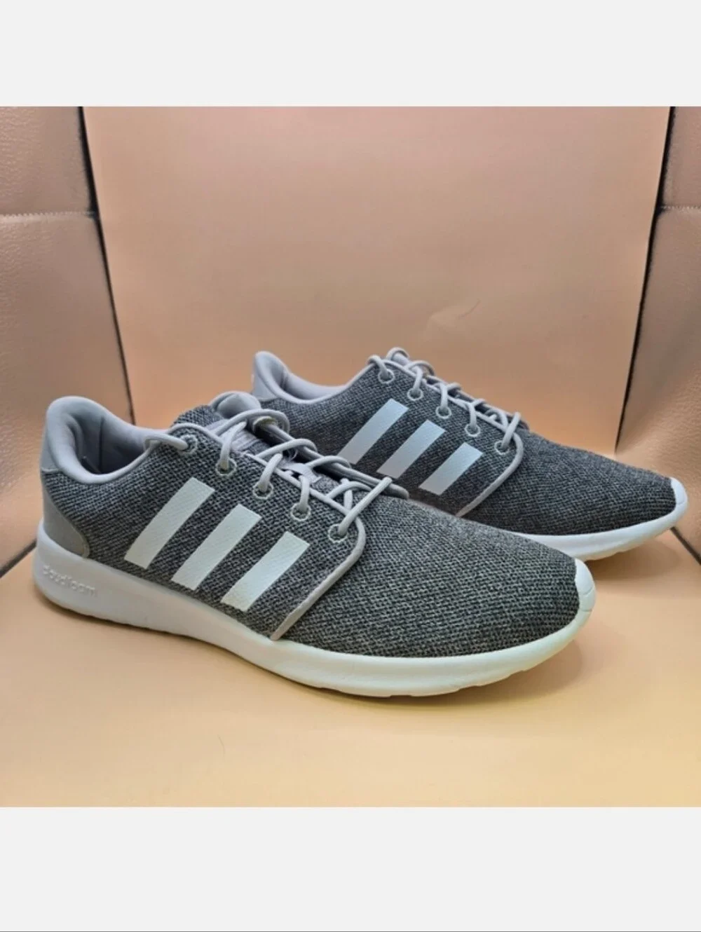Adidas Lite Racer Women's Grey Athletic Sneakers Size 9